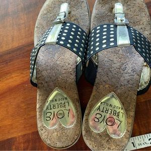 Love and liberty sandal, size 38/8